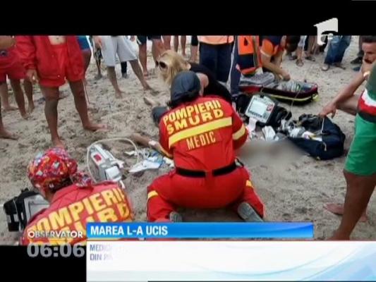 Un tânăr de 20 de ani din Bucureşti s-a înecat în mare. Băiatul venise cu prietenii în Vama Veche