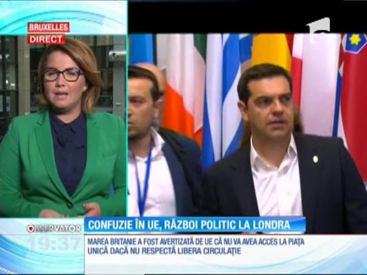 Europa, avertisment dur pentru Marea Britanie