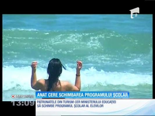 ANAT vrea să schimbe şcoala. Mai exact, perioada în care elevii îşi iau vacanţă