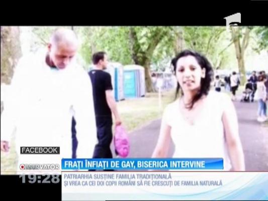 Patriarhia intervine în cazul copiilor înfiaţi de un cuplu de homosexuali