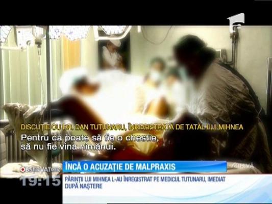 Medicul Dan Tutunaru este anchetat pentru vătămare