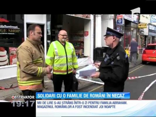 Solidari cu o familie de români în necaz