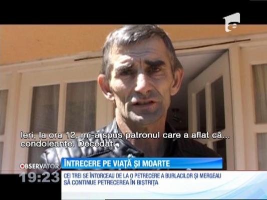 Camere de supraveghere au surprins momentul în care cei doi prieteni din Bistriţa au fost spulberaţi în accidetul teribil