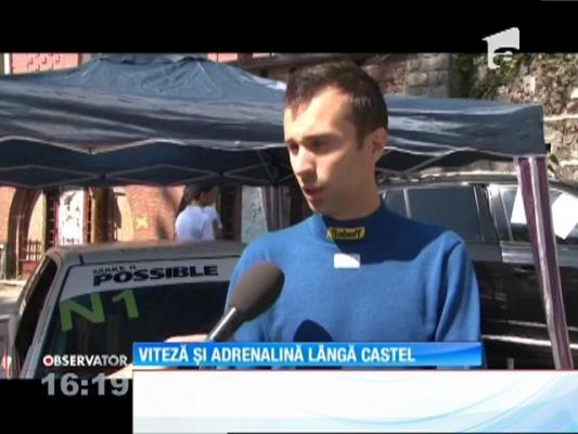 Viteză şi adrenalină pe străzile de lângă Castelul Peleş