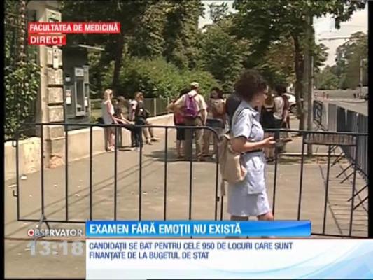 Aproape 3.200 de candidaţi s-au înscris la admiterea de la Universitatea de Medicină şi Farmacie din Bucureşti