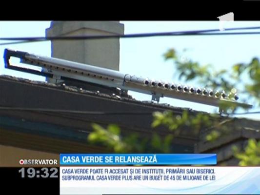 Programul "Casa verde" revine pe piața imobiliarelor