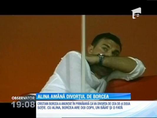 Cristi Borcea ar fi trebuit să fie un om divorţat. Fosta soţie amână însă încheierea căsniciei