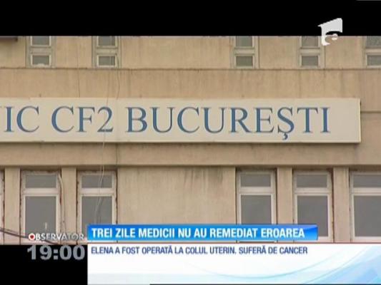 Încă o femeie e în comă în urma unei transfuzii greşite! Elena era internată la Spitalul CF2 pentru o operaţie uşoară, însă medicii i-au transfuzat sânge dintr-o altă grupă