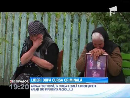 Şoferii criminali, liberi după doar trei luni de închisoare