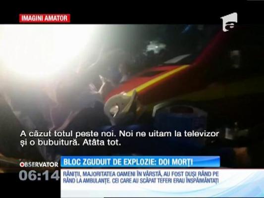 Clipe de panică într-un bloc din Iaşi! Doi oameni, soţ şi soţie, au murit după ce clădirea a fost zguduită de o explozie puternică la parter