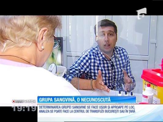 Grupa sangvină, o necunoscută pentru români
