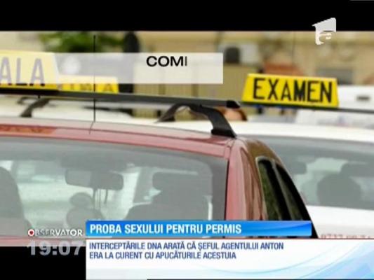 Un poliţist din Covasna cerea favoruri sexuale în schimbul permisului auto