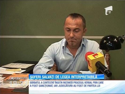 Un șofer sancționat pentru că nu avea polița RCA a scăpat de amendă