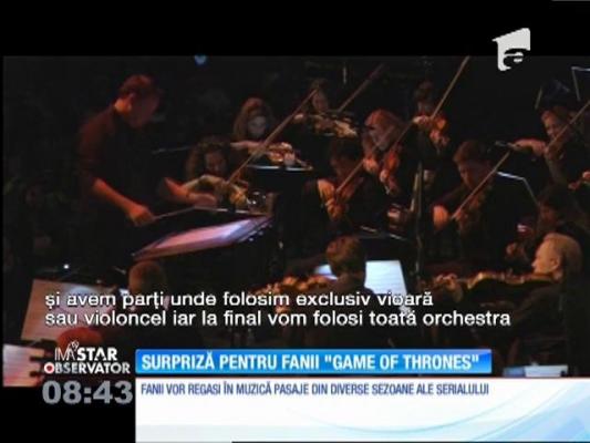 O fanfară a defilat la Hollywood anuntând ca faimosul serial -Game of Thrones- va avea un turneu de concerte în 2017