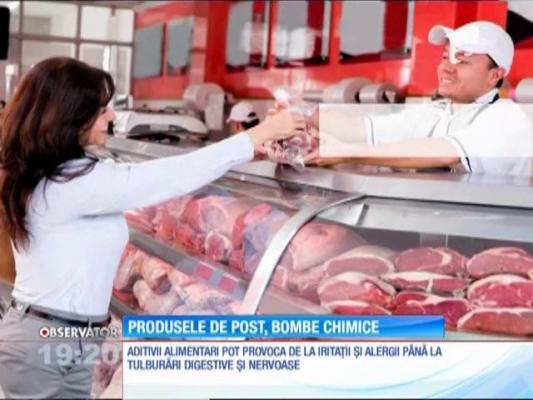 Produsele de post, adevărate bombe chimice