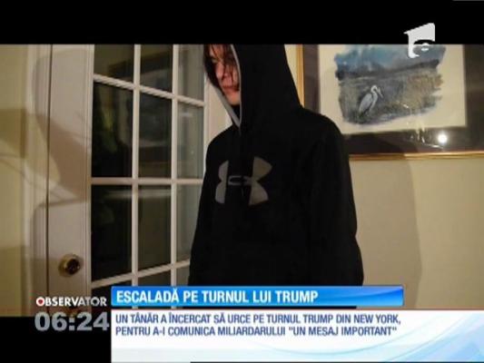 Spectacol neprevăzut şi inedit la New York: timp de peste două ore, un individ s-a căţărat pe faţada Turnului Trump din Manhattan