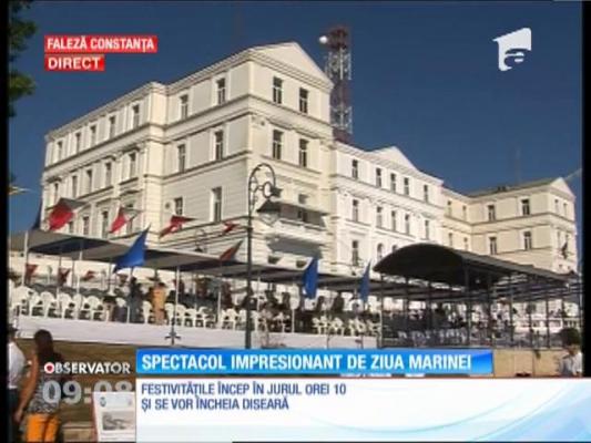 Spectacol impresionant de Ziua Marinei: Mii de persoane sunt aşteptate la Constanţa pentru cel mai mare spectacol naval din acest an