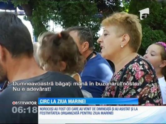 Mulţi bucureşteni au sărbătorit Ziua Marinei cu nervi şi scandal