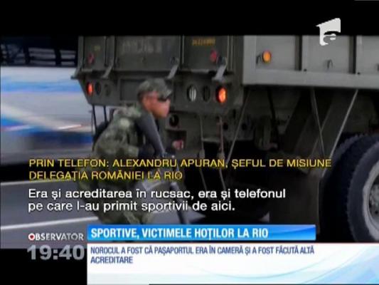 Două atlete românce, victimele hoţilor la Rio