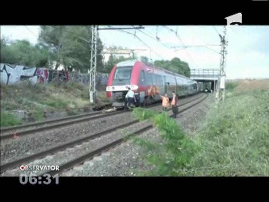ACCIDENT FEROVIAR în Franța. Peste 60 de persoane au fost rănite