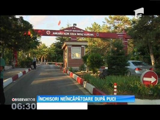 Închisorile din Turcia, neîncăpătoare după puci