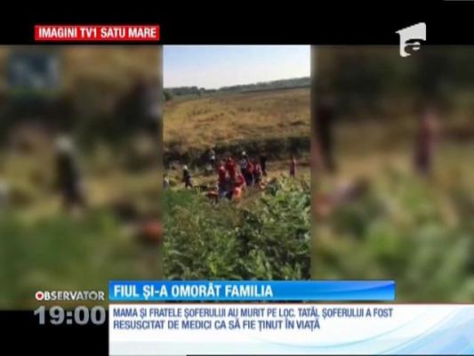Un tânăr de 21 de ani și-a distrus familia într-un accident rutier