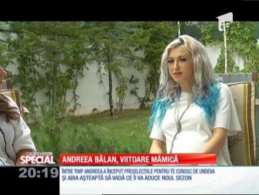 SPECIAL! Andreea Bălan, viitoare mămică