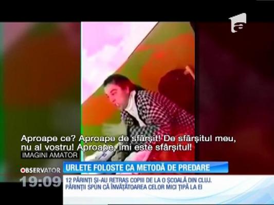 Urlete folosite ca metodă de predare. Inspectoratul Şcolar nu a luat nicio măsură