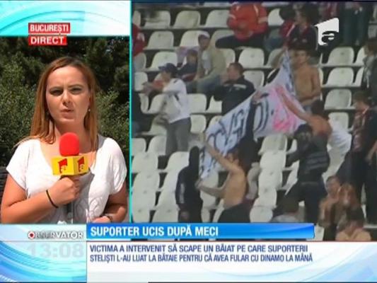 Incident şocant după meciul Steaua Dinamo. Un tânăr de 18 ani a fost ucis, după ce a intervenit într-o încăierare. Mai mulţi suporteri stelişti l-ar fi atacat