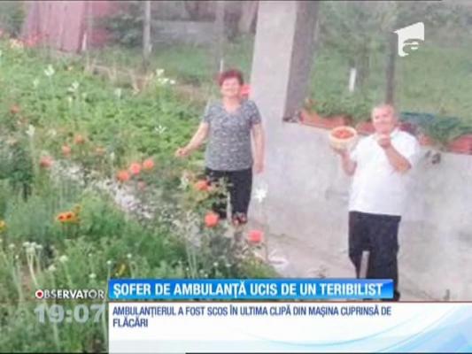 Sfârşit CUMPLIT pentru un şofer de ambulanţă care a murit în braţele colegilor săi. Bărbatul se întorcea cu soţia de la o nuntă când un şofer teribilist şi băut i-a spulberat