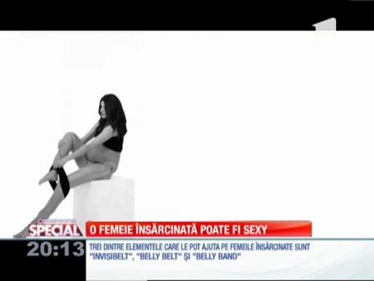 Special! O femeie însărcinată poate fi sexy