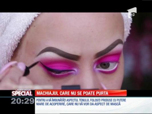 Special! Machiajul care nu se poate purta