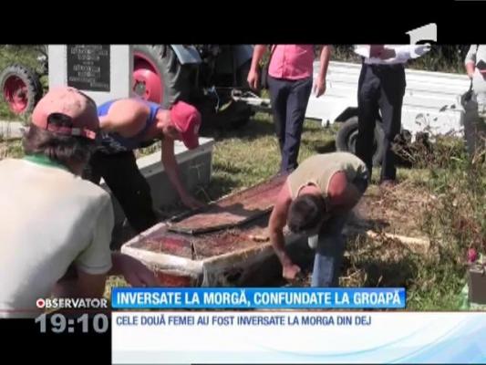 Două femei, confundate la morga spitalului din Dej