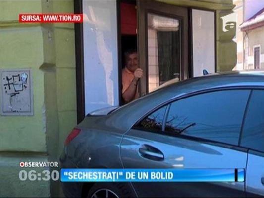 Tupeu de Bucureşti. Cum a parcat un "şmecher" maşina în Timişoara