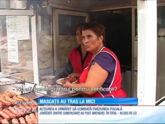 Comercianții de la Deduleşti, amendați pentru evaziune fiscală