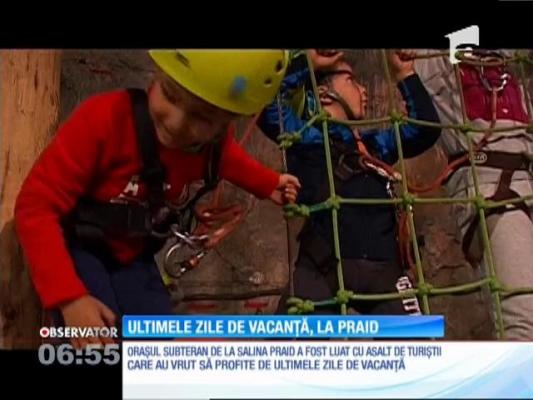 Oraşul subteran de la Salina Praid, luat cu asalt de mii de turişti