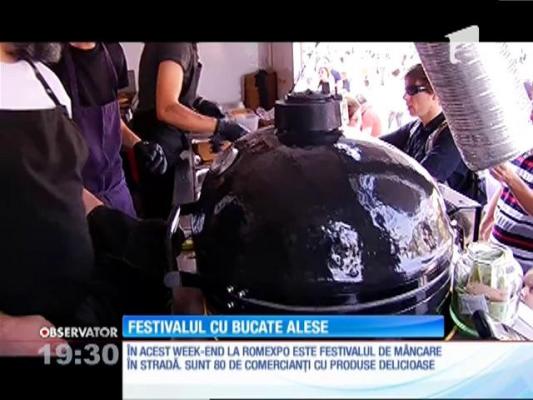 Cel mai mare Festivalul de Mâncare stradală are loc la Romexpo