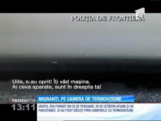 30 de migranţi care încercau să treacă ilegal graniţa din Serbia în România au fost prinşi de poliţiştii de frontieră din Timiş