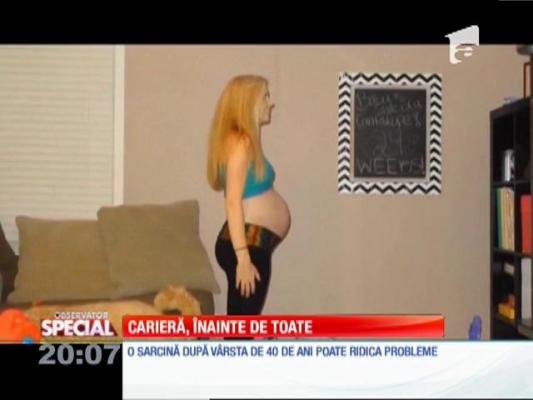 Special! O sarcină după vârsta de 40 de ani poate ridica probleme