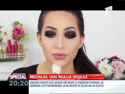 Special! Machiajul care încalcă regulile