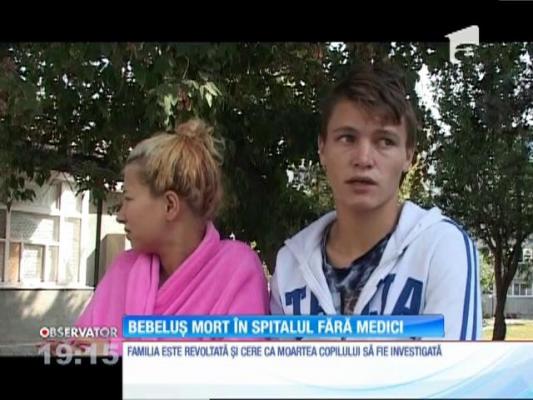 Doi tineri părinţi acuză cadrele medicale de la spitalul judeţean Tulcea de moartea copilului lor