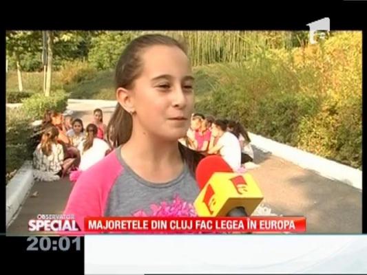 Special! Majoretele din Cluj fac legea în Europa