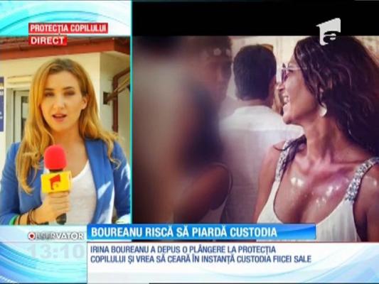 Cristian Boureanu riscă să piardă custodia fiicei sale