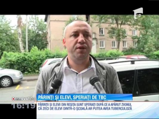 Părinți și elevi, speriați de TBC