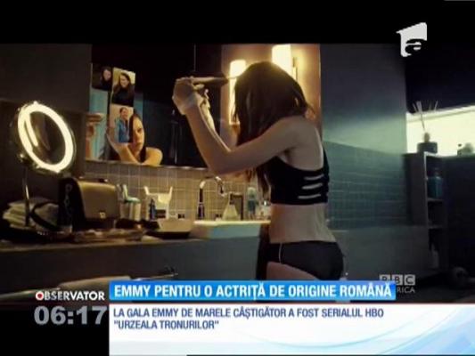 O româncă a câştigat trofeul Emmy pentru rolul dintr-un serial celebru