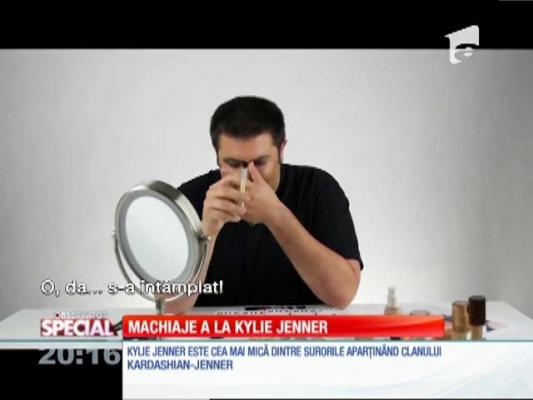 Baieții și machiajul de Kylie Jenner