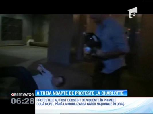 Proteste de amploare în oraşul american Charlotte