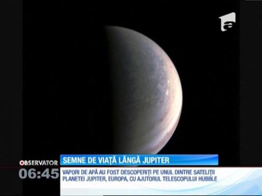 Semne de viață pe unul dintre sateliţii planetei Jupiter