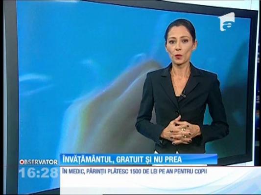 Învăţământul, gratuit şi nu prea! În medie, părinţii plătesc 1.500 de lei pe an pentru copii