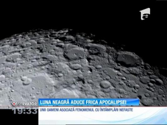 Un fenomen astronomic întunecă Pământul, "Luna neagră"